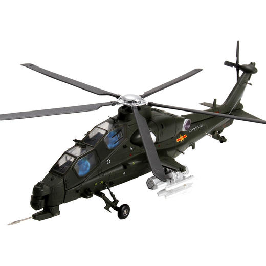 特尔博1:54直十 直10武装直升机模型丨合金仿真军事模型丨收藏精品丨送礼佳品 商品图2