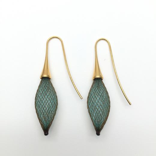 北京仓｜Vlum-Epineuses Lagon-湖水蓝 耳环［法国设计师］ 商品图0