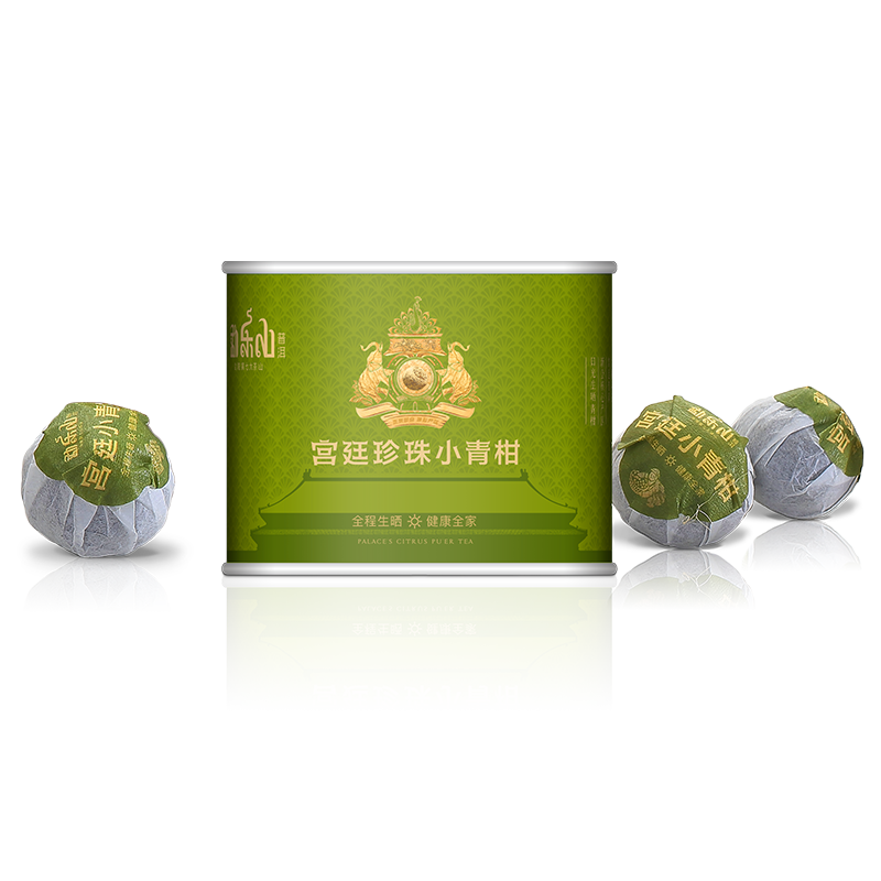 2018小青柑普(宫廷珍珠)易拉罐装22g