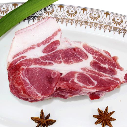 彩虹雨 散养黑猪 梅花肉350g 京津冀满百包邮 商品图2