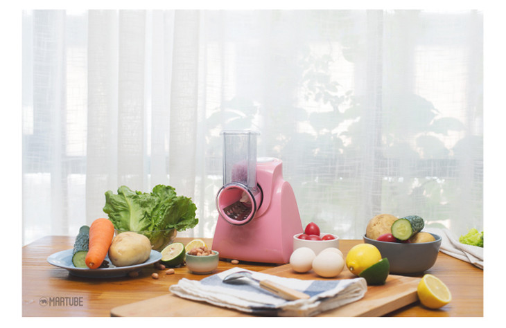 martubeshakee冰沙料理一体沙冰机水果冰切蔬菜切片切丝