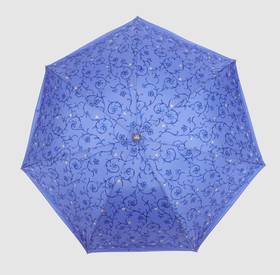 58cm*7k钢中棒树脂时尚暗纹晴雨伞 75128