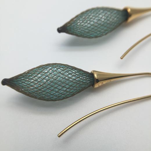 北京仓｜Vlum-Epineuses Lagon-湖水蓝 耳环［法国设计师］ 商品图1