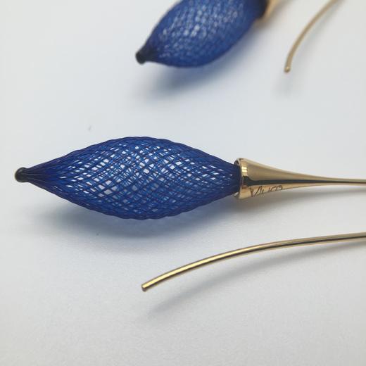 北京仓｜Vlum-Epineuses-Bleu Rois 皇家蓝 耳环［法国设计师］ 商品图3