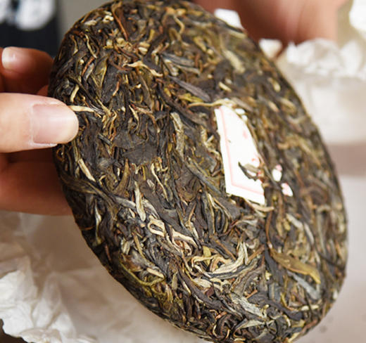 2018哈尼公主小饼普洱生茶200g 商品图3
