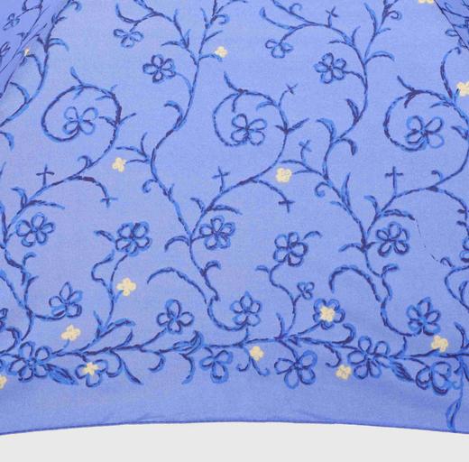 58cm*7k钢中棒树脂时尚暗纹晴雨伞 75128 商品图3