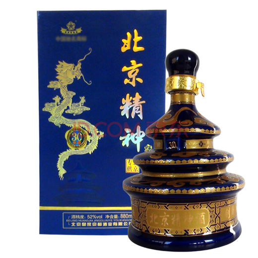 【推荐】京都 北京精神 52度 880ml(蓝) 商品图1