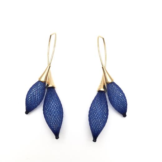 北京仓｜Vlum-Bourgeons-Bleu Rois 皇家蓝 耳环［法国设计师］ 商品图1