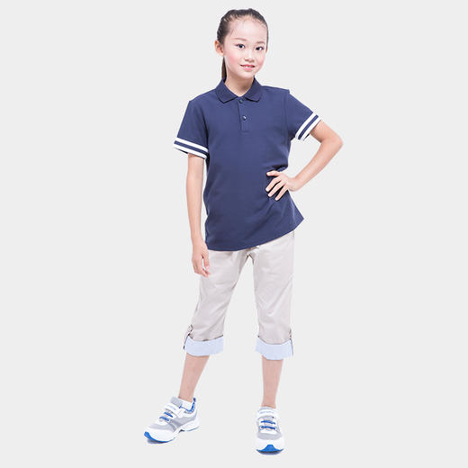 【美丽奥喀什市校服】喀什小学夏季运动服套装 商品图1