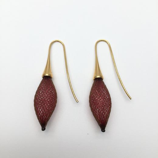北京仓｜Vlum-Epineuse Grenat-石榴红 耳环［法国设计师］ 商品图1