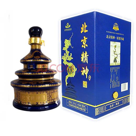 【推荐】京都 北京精神 52度 880ml(蓝) 商品图0