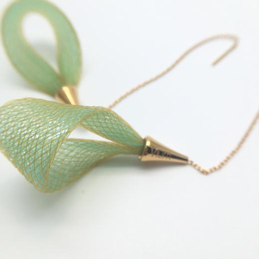 北京仓｜Vlum-Petale Vert d'eau-碧水绿 耳线［法国设计师］ 商品图2