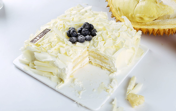 榴莲飘飘丨floating durian - 艾小仙cake法式蛋糕