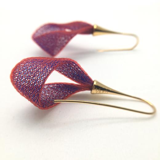 北京仓｜Vlum-Petale Cassis-黑加仑紫 耳环［法国设计师］ 商品图1