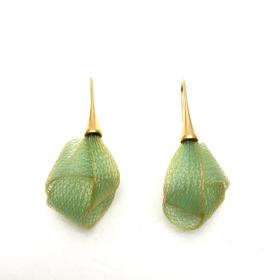 北京仓｜Vlum-Déliée Vert d'eau-碧水绿 耳环［法国设计师］