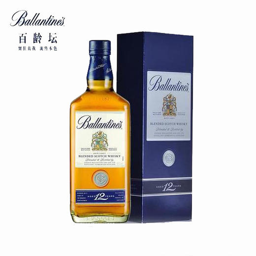 【正品行货】百龄坛12年苏格兰威士忌 700ml 40%vol 商品图0