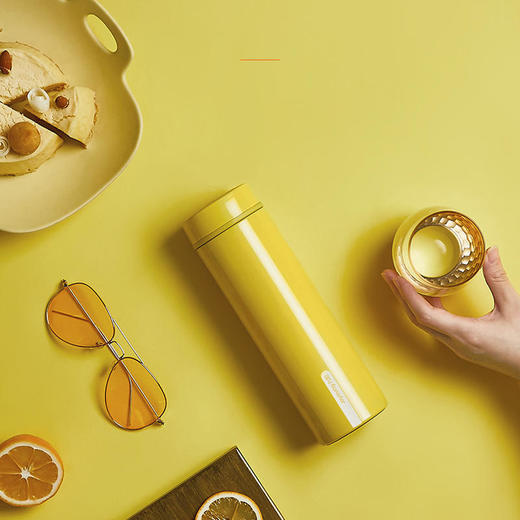 【简直保温杯】Joyoung/九阳B40V1/B45V1双层真空不锈钢水杯 商品图2