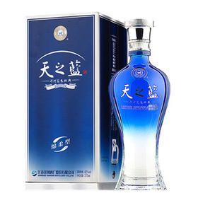 洋河蓝色经典 天之蓝 42度 480ml 单瓶装