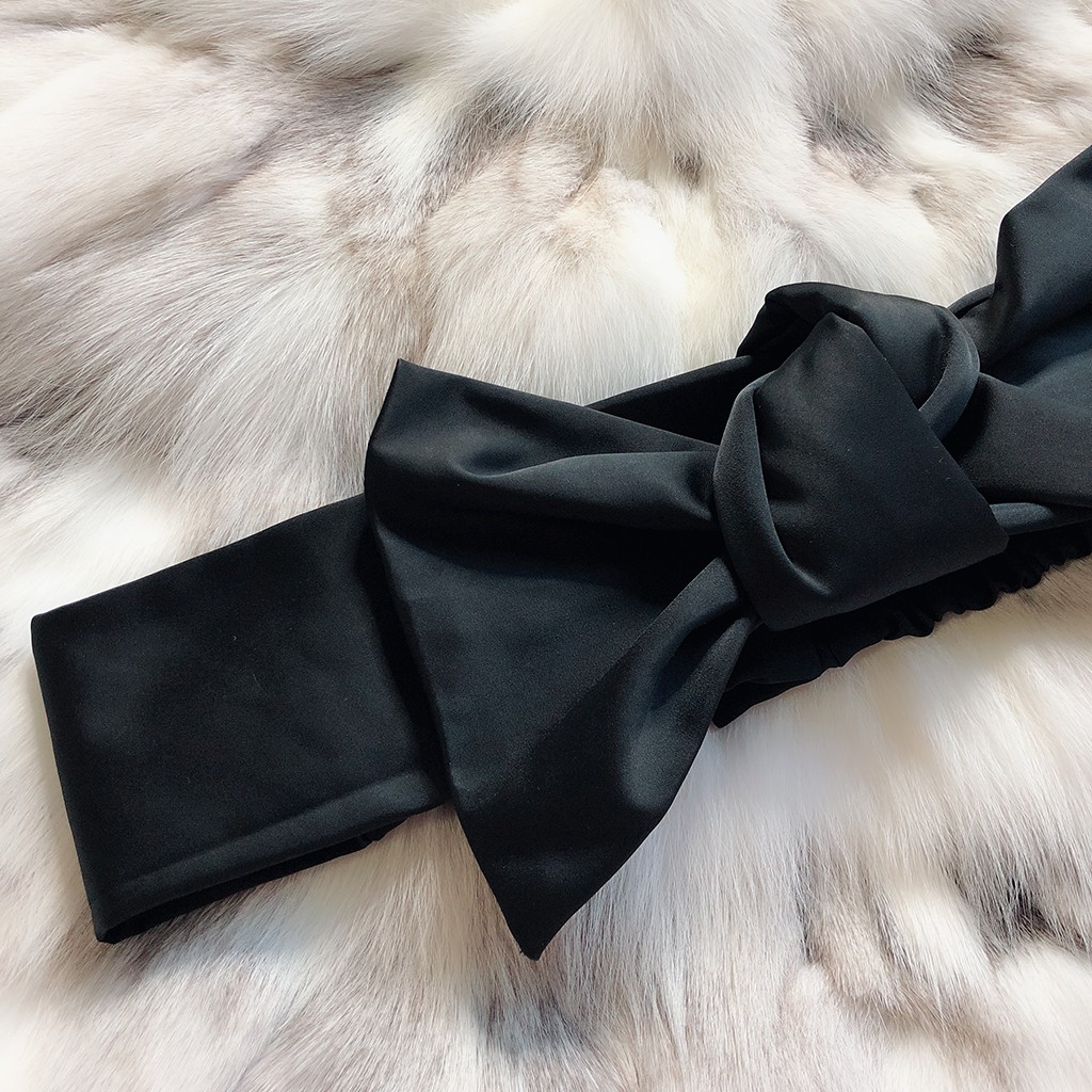 paueka蝴蝶结腰带