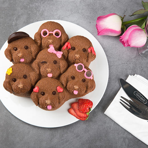Teddy Cake汪来了（巧克力慕斯蛋糕） 商品图2