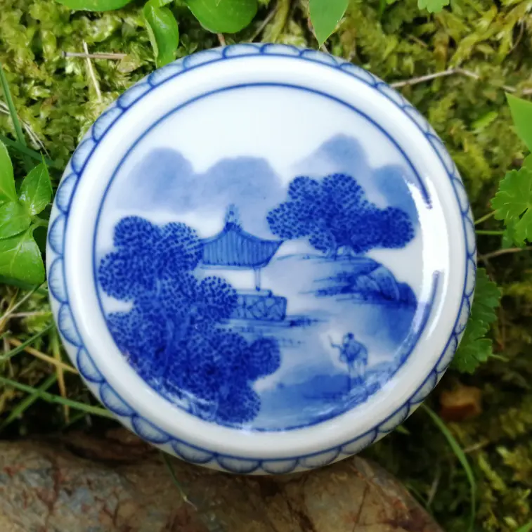 景德镇老字号柴窑出品 宋家山窑柴烧 青花茶杯/茶器 柴烧难得 精品难