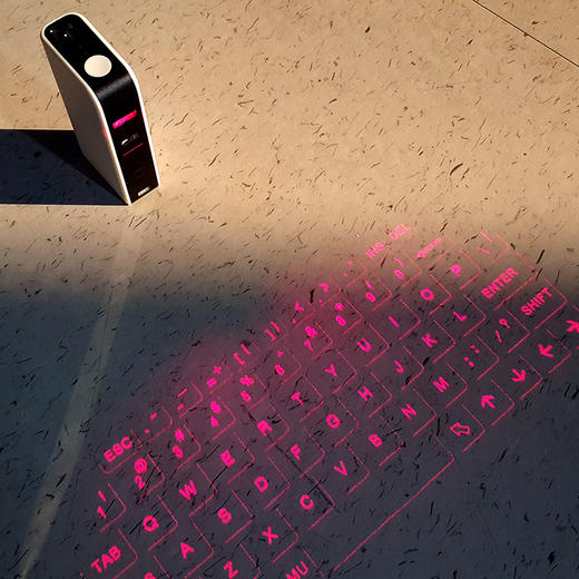LORO激光键盘移动电源酷炫创意个性小巧超能随身键盘迷你超薄通用 商品图5