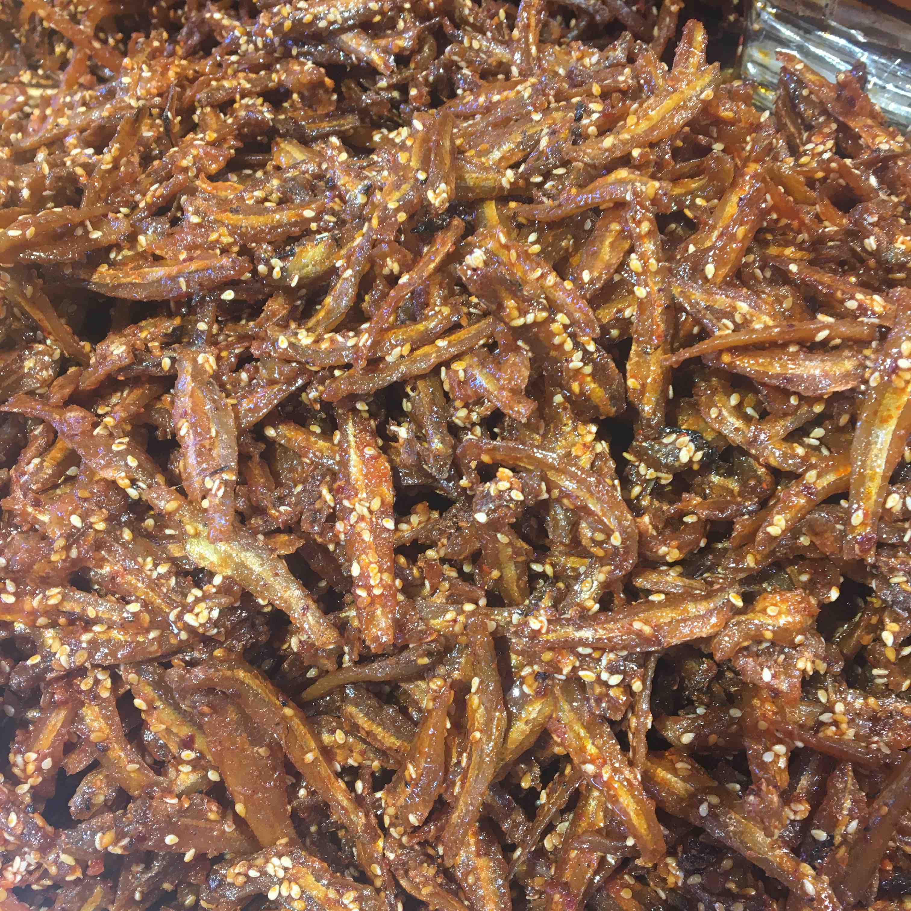 南港渔铺 香辣光仔鱼500g