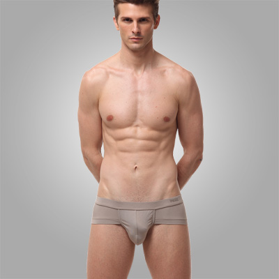 NM21117 男士粘纤性感舒适平角裤（3色可选）