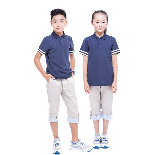 【美丽奥喀什市校服】喀什小学夏季运动服T恤 商品图3