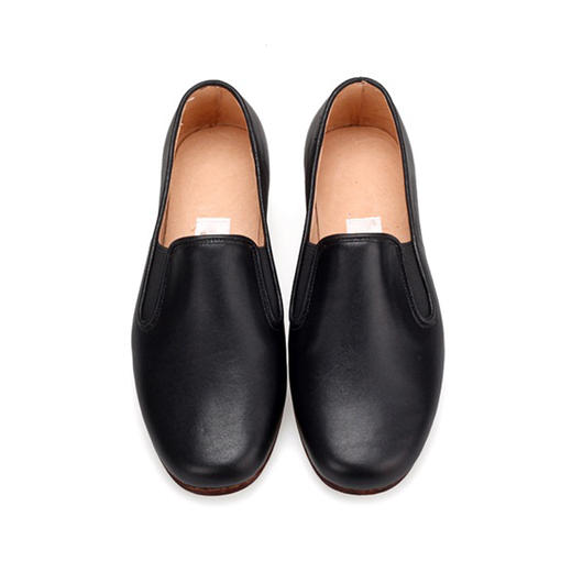 内联升男鞋手工单鞋皮纹底巾舌时尚休闲鞋7119A/7119G 商品图4