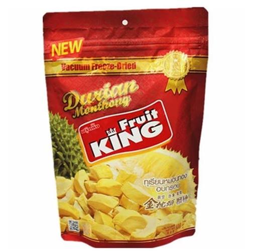 100g泰国金枕榴莲干Fruit King 商品图0