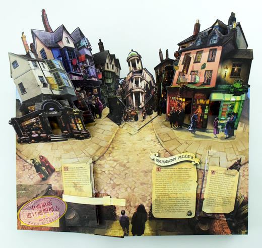 【中商原版】哈利波特立体书 哈利波特电影世界魔法立体书 3D手工剪纸书 哈利波特3D立体书 英文原版 Harry Potter Pop Up Book 哈利波特周边 商品图2