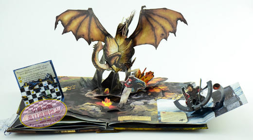 【中商原版】哈利波特立体书 哈利波特电影世界魔法立体书 3D手工剪纸书 哈利波特3D立体书 英文原版 Harry Potter Pop Up Book 哈利波特周边 商品图4