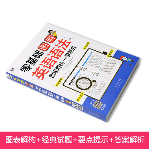 零基础图解英语语法入门 图表解构一学就会 初高中适读 商品图1