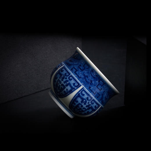 宝瓷林青花青铜纹杯 商品图2