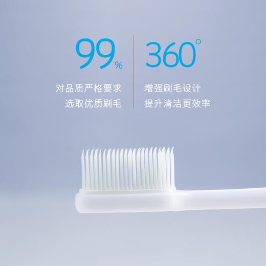 欧乐思纳米牙刷，一刷两用，优质刷毛降低90%以上牙龈不适，专注口腔清洁30年（2支装） 商品图1