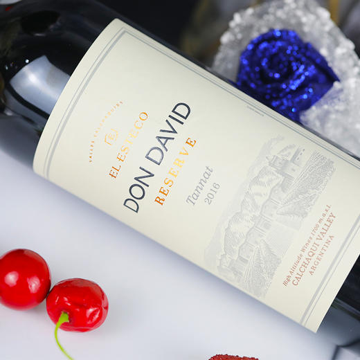 （6瓶）酒庄珍藏  高海拔稀有佳酿！艾斯德科唐大卫系列丹娜红葡萄酒 商品图1