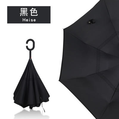 可站立创意设计双层反向伞长柄晴雨伞， 商品图1