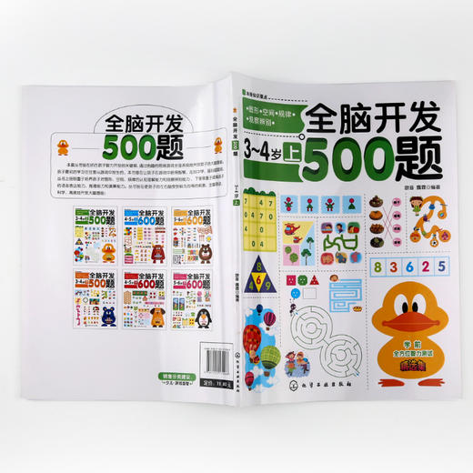 全脑开发500题：3～4岁上 商品图1