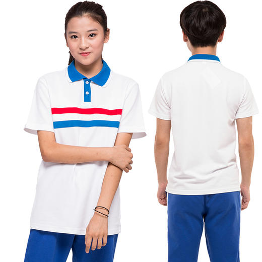 【美丽奥喀什市校服】喀什 高中夏季运动服T恤 商品图2