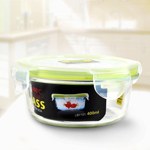 乐亿多玻璃保鲜盒400ml 商品图1