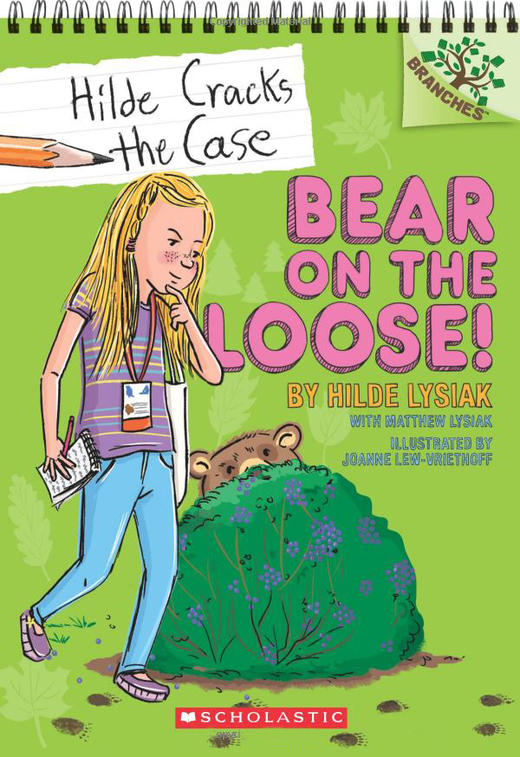 【中商原版】Hilde Cracks The Case 2 Bear On The Loose 学乐大树系列Branches 小记者希尔德2 英文原版 儿童小初文学 章节书 商品图0