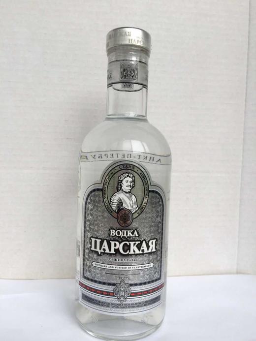 洋酒烈酒 俄罗斯原瓶进口 俄罗斯沙皇伏特加 银 500ml单瓶