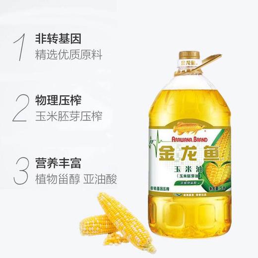 金龙鱼玉米油5L*4瓶/箱 每瓶68.5元  一箱起批 商品图2