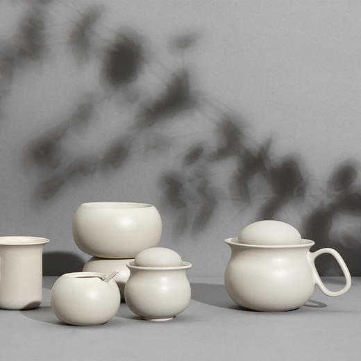 哲品 佐藤大设计卵石系列高骨瓷创意现代手冲咖啡器皿套装 商品图4