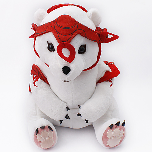 企业定制白色毛绒玩具北极熊大号F15