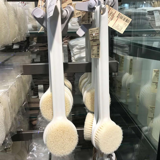 【直柄洗澡刷】搓澡神器洗澡刷子搓背巾长柄沐浴刷成人软毛后背 商品图1