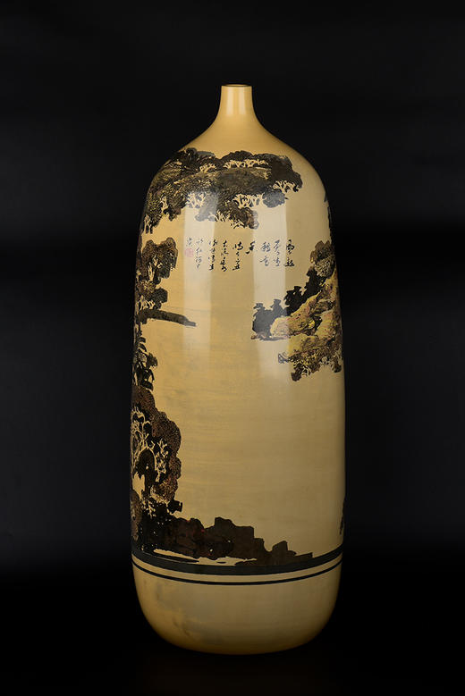 谢恒2009年创作小口梅瓶 商品图1