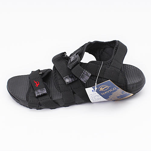 纳维戈40码黑色越南正品男凉鞋罗马鞋休闲沙滩鞋男F13 商品图2