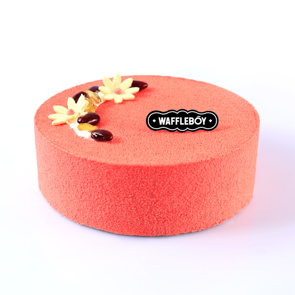 北海道红豆慕斯蛋糕